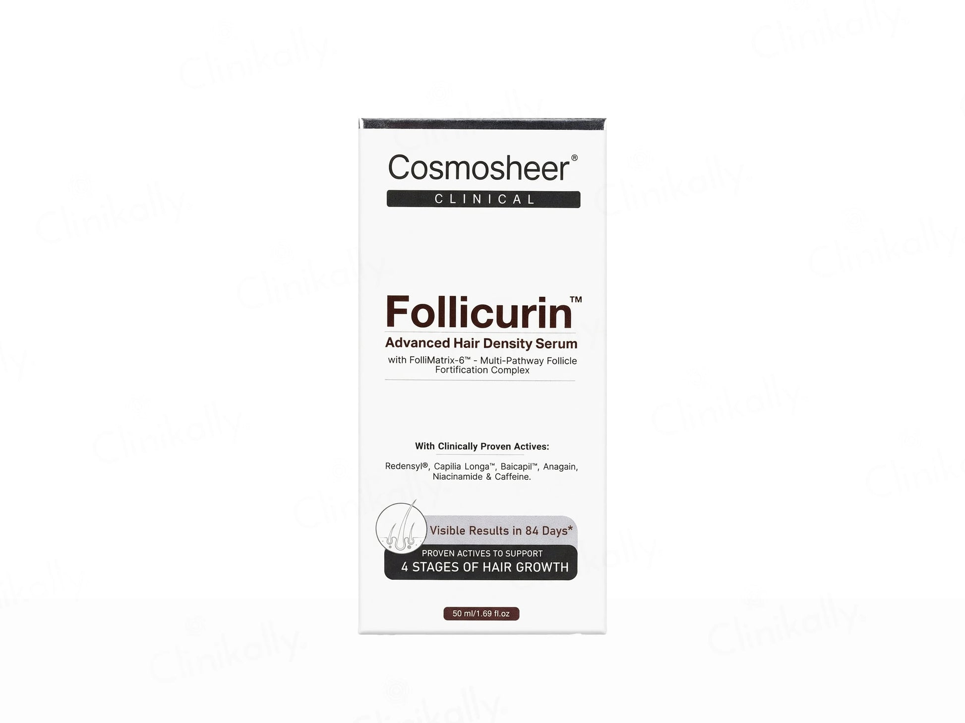 Cosmosheer Clinical Follicurin Advanced Hair Density Serum