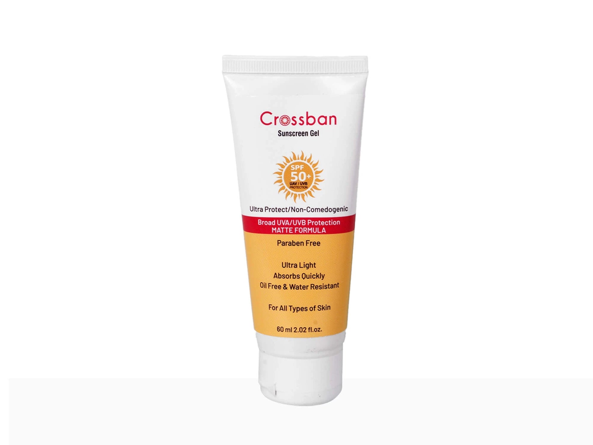 Crossban Ultra Matte Dry Touch Sunscreen Gel SPF 50 PA