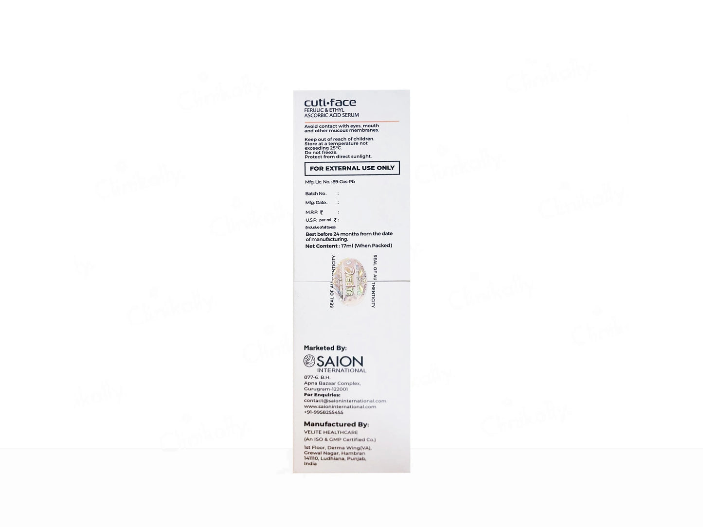 Cuti-Face Ferulic Serum