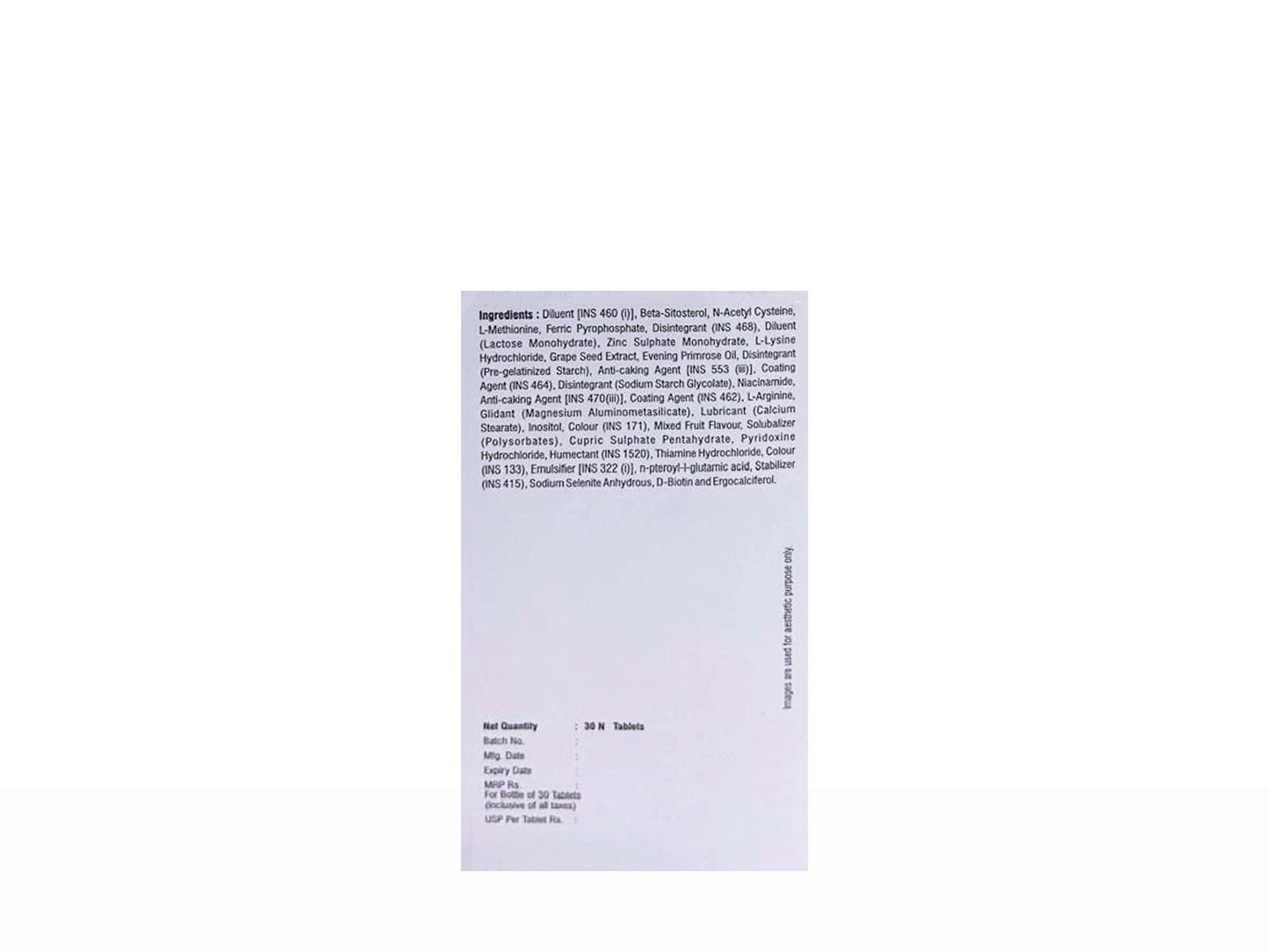 Cutihance Men Nutraceutical Tablet
