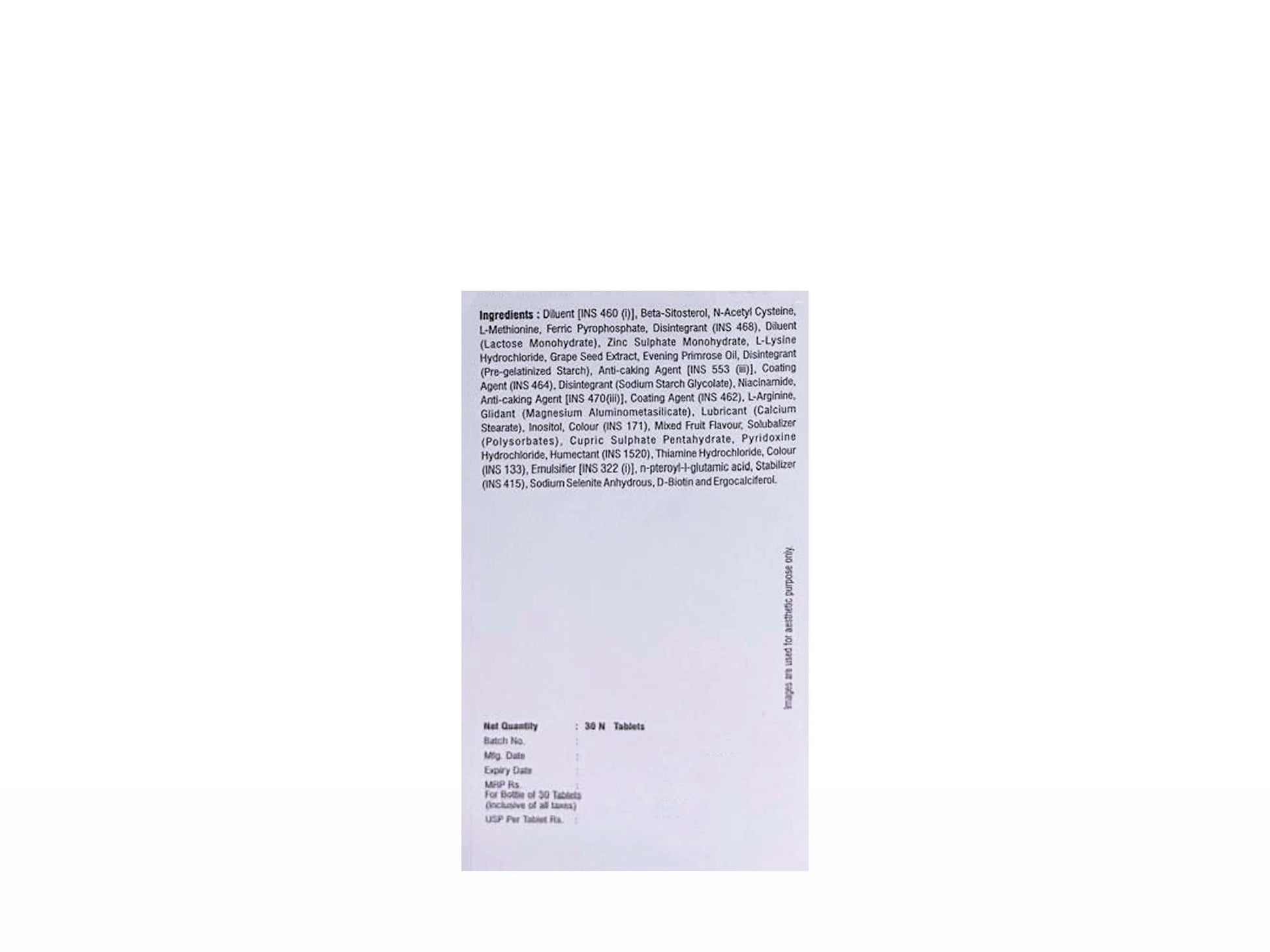 Cutihance Men Nutraceutical Tablet