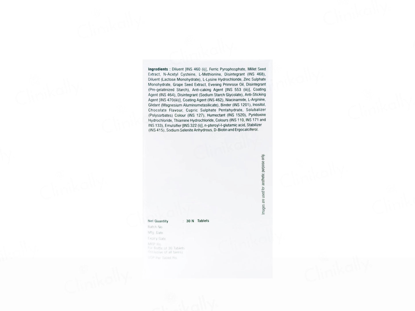 Cutihance Women Nutraceutical Tablet