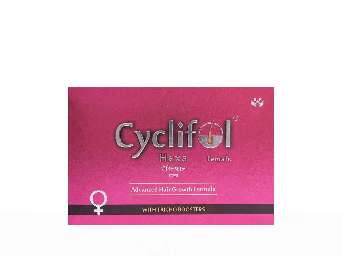 Cyclifol Hexa Female Advanced Cyclical Therapy Hair Growth Formula Kit