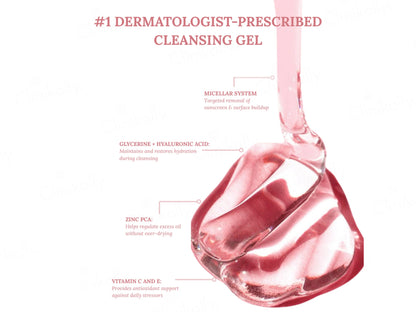 DERMAIN Sebum-Regulating Purifying Cleansing Gel