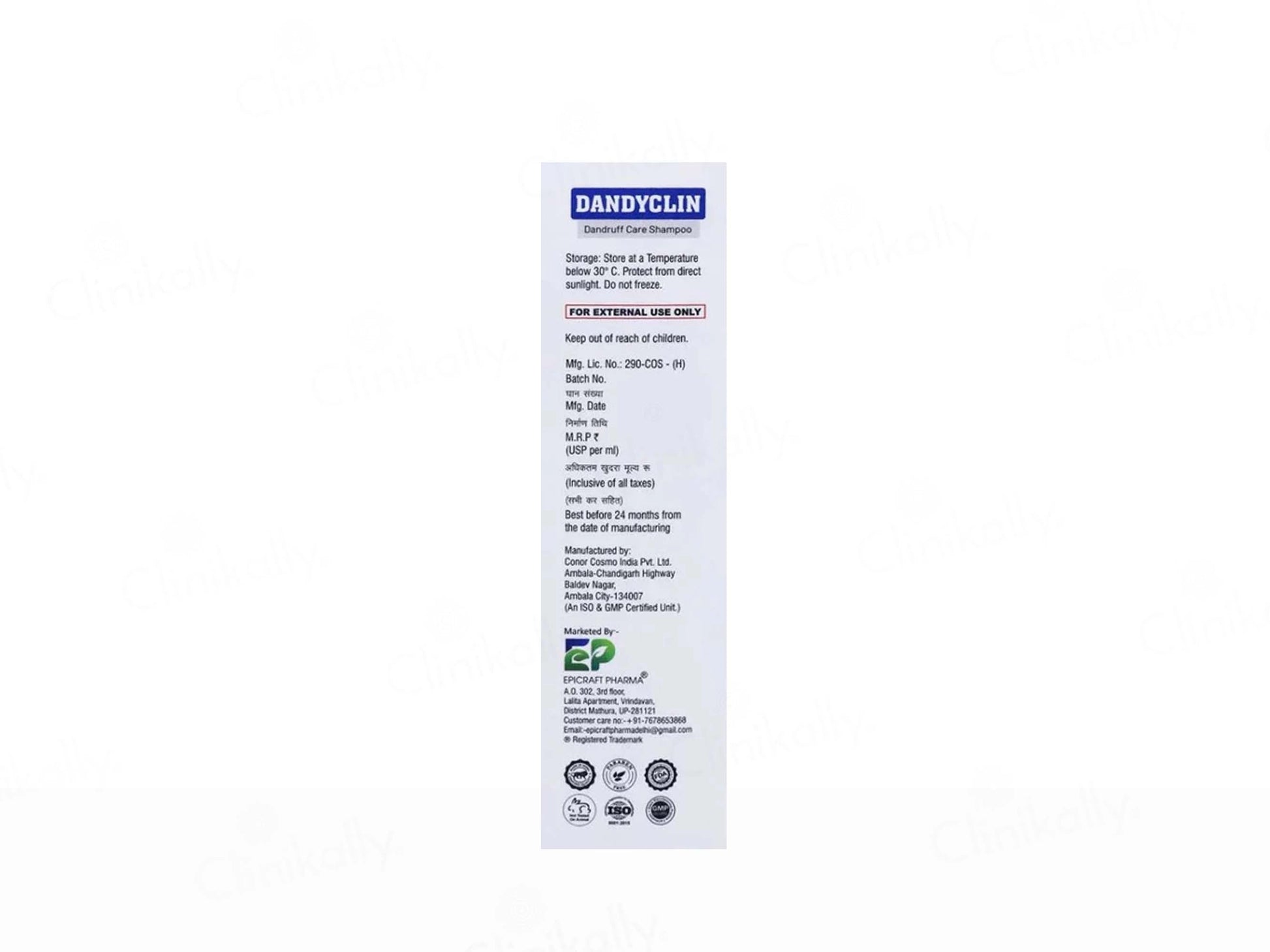 Dandyclin Dandruff Care Shampoo
