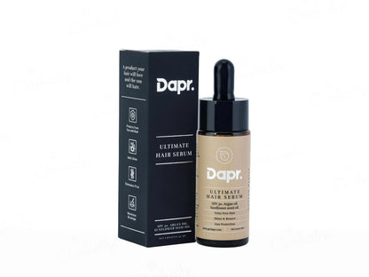 Dapr. Argan Oil and  Sunflower Seed Oil Ultimate Hair Serum SPF 30