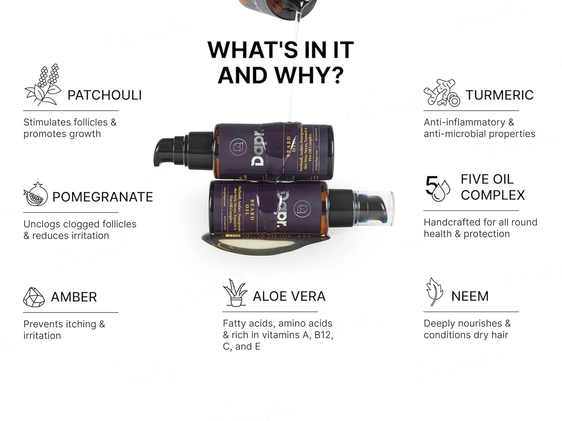 Dapr. Beard Growth Oil