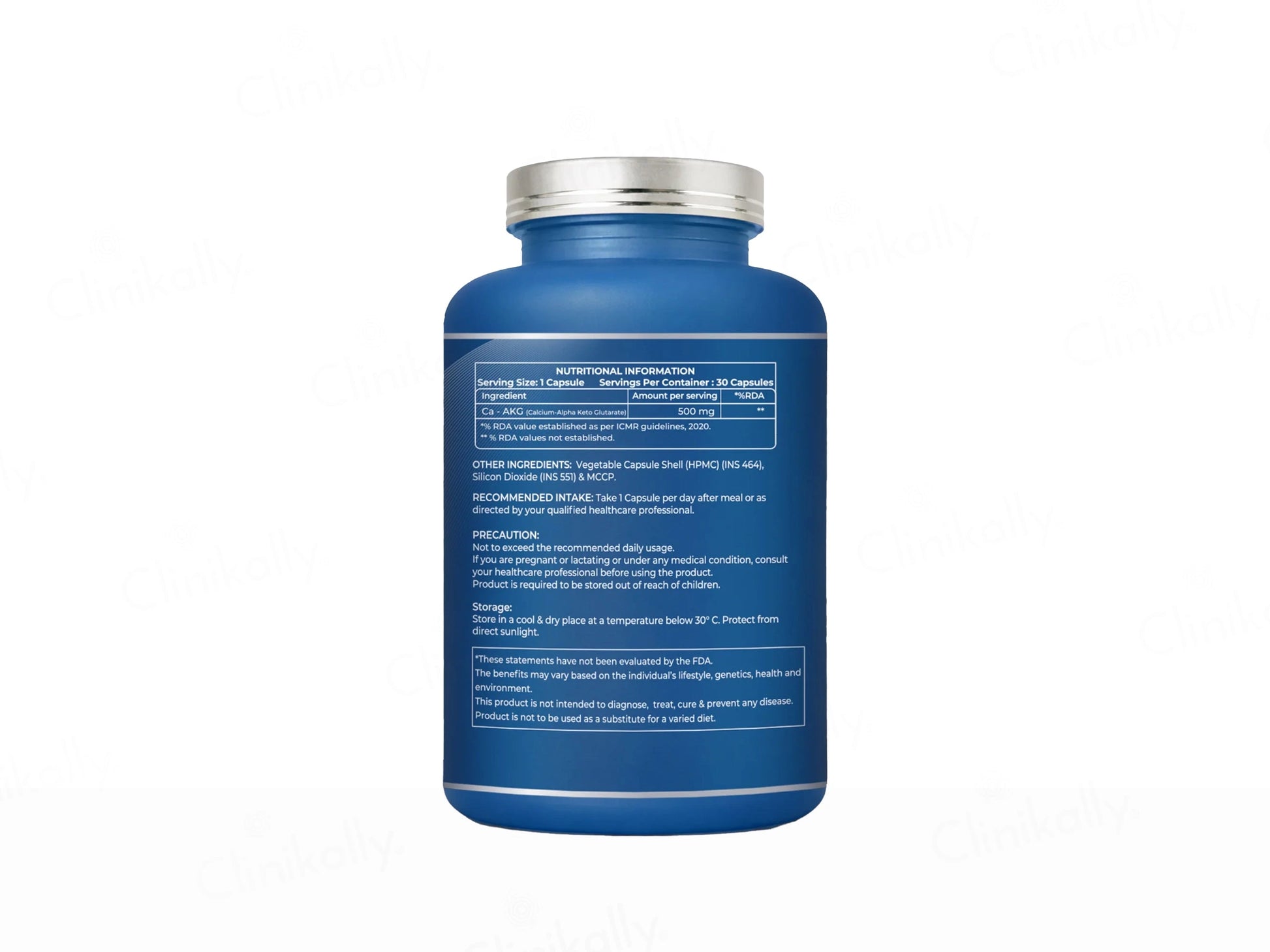 DeAge Ca-AKG Nutraceutical Veg Capsule