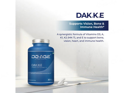 DeAge DAK1K2E Nutraceutical Veg Capsule