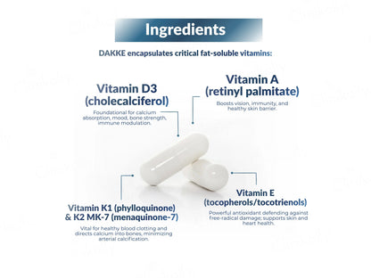 DeAge DAK1K2E Nutraceutical Veg Capsule