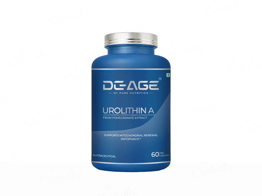 DeAge Urolithin-A Nutraceutical Veg Capsule