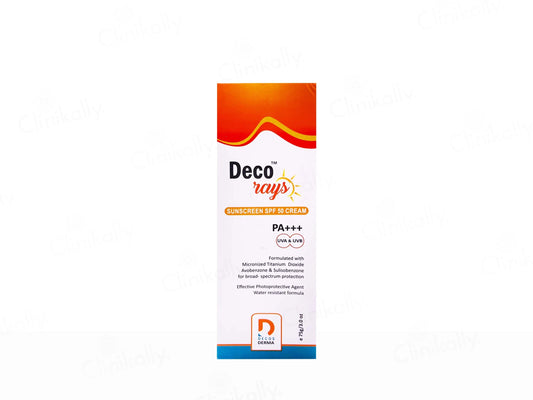 Deco Rays Sunscreen Cream SPF 50 PA