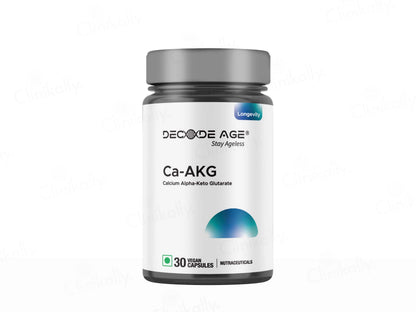 Decode Age Ca-AKG Vegan Capsule