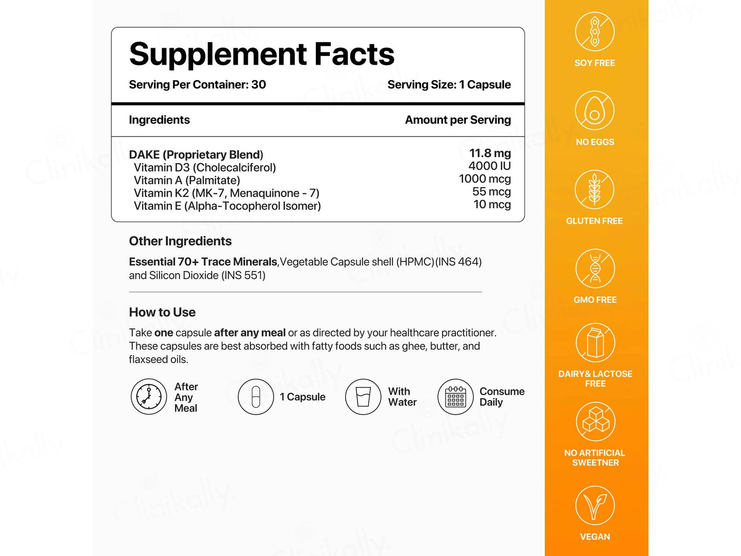 Decode Age DAKE Multivitamin Vegan Capsule