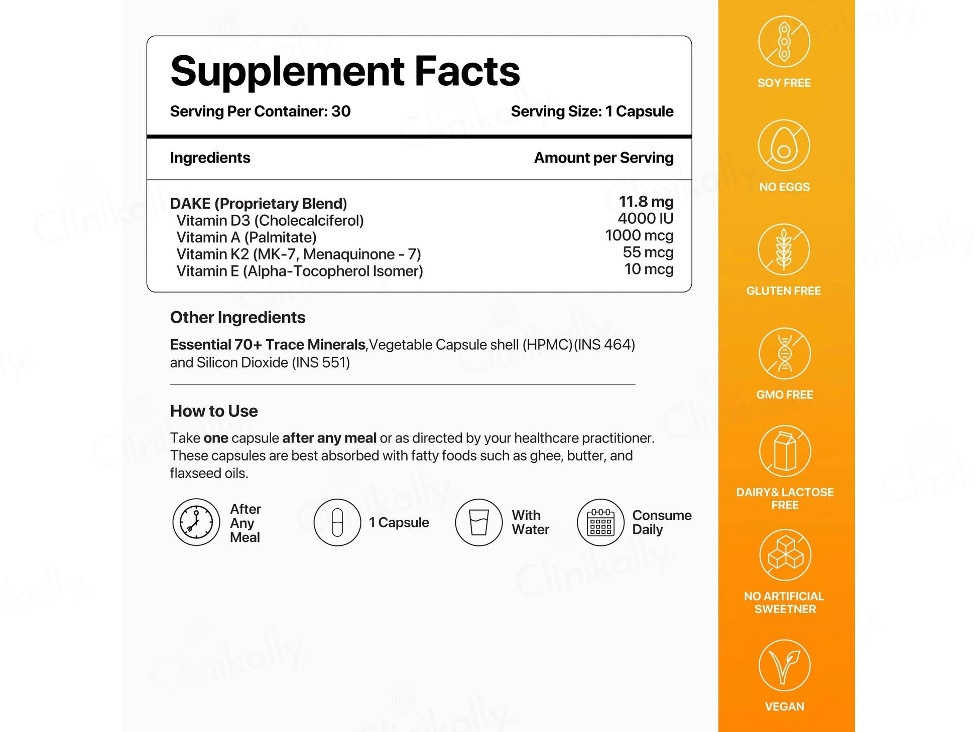 Decode Age DAKE Multivitamin Vegan Capsule