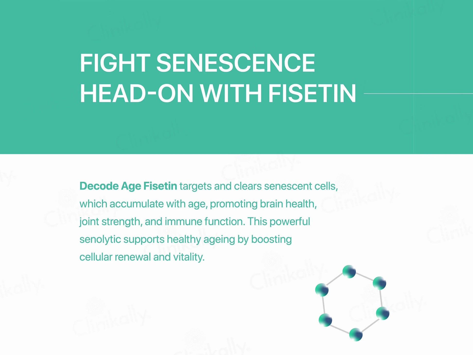 Decode Age Fisetin Vegan Capsule