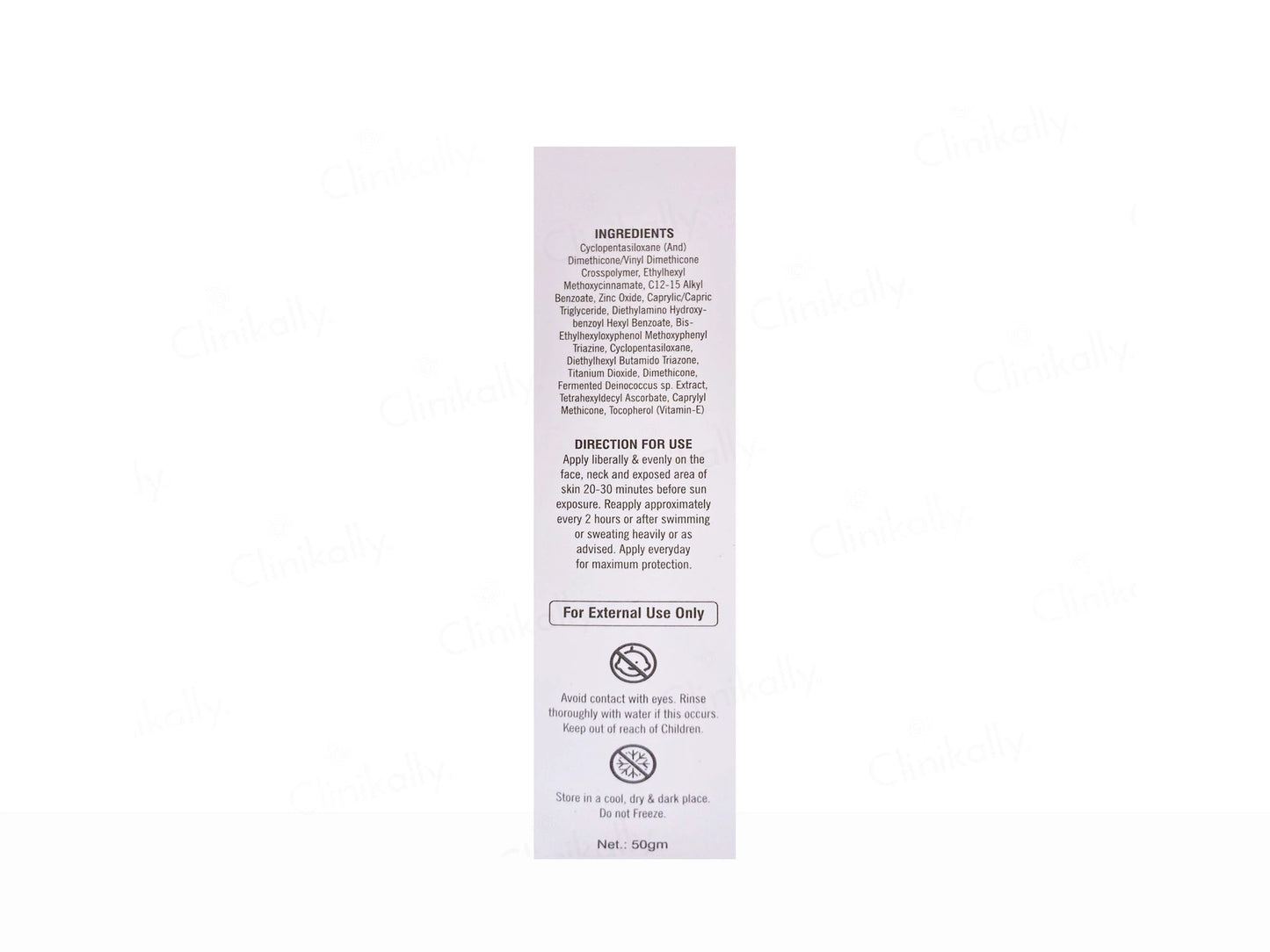 Deino Bloc UV Silicone Sunscreen Gel SPF 50 PA