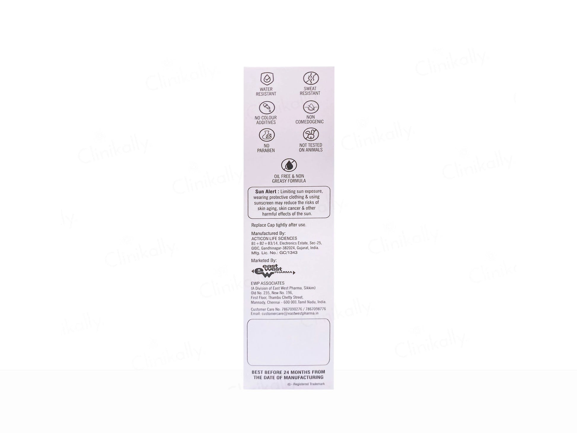 Deino Bloc UV Silicone Sunscreen Gel SPF 50 PA