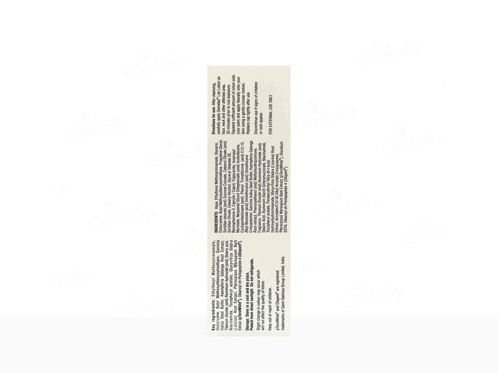 Demelan Lite Lotion