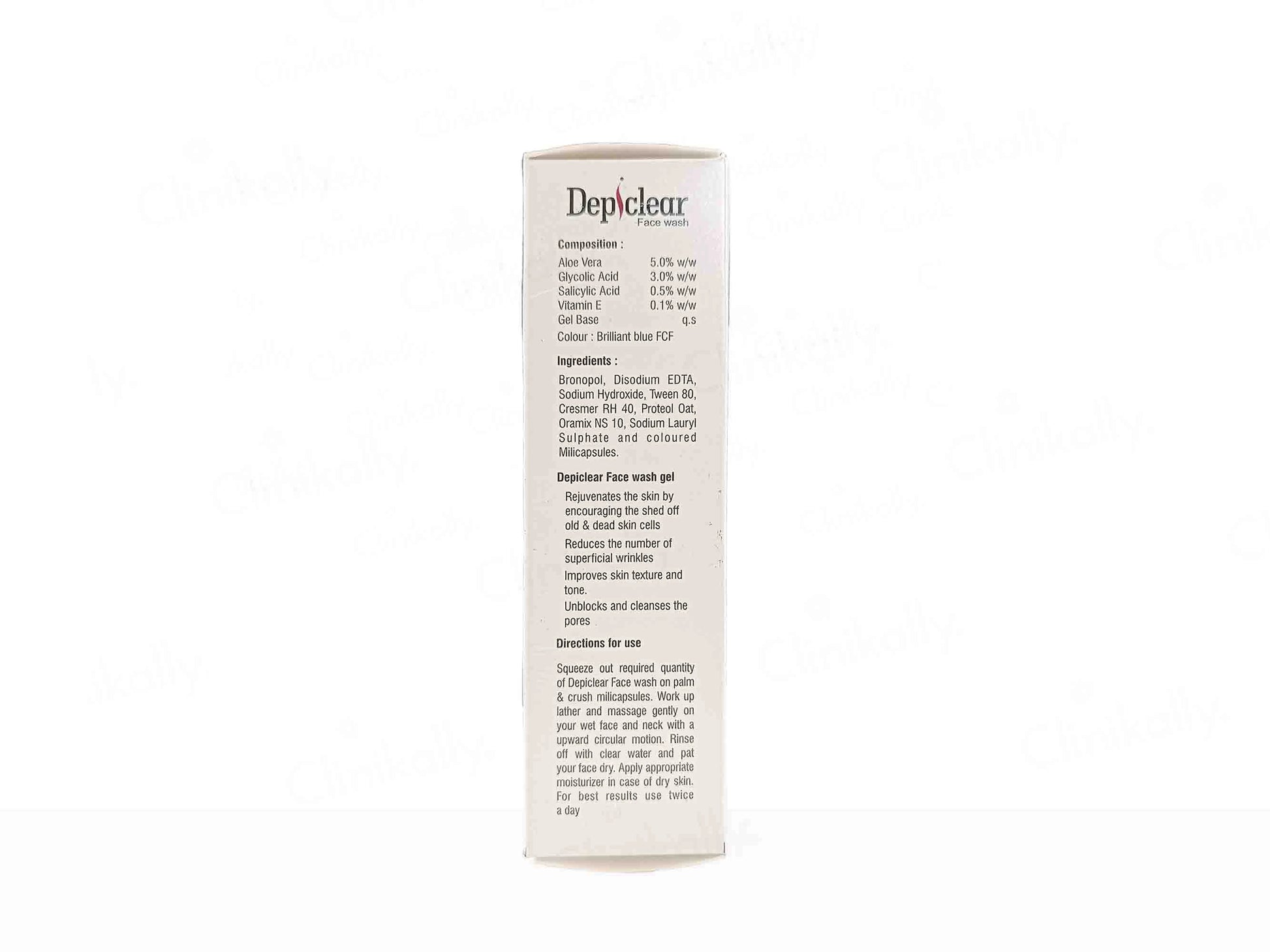 Depiclear Skin Rejuvenating Face Wash Gel