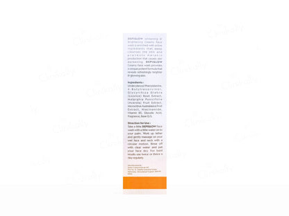 Depiglow Skin Whitening and  Brightening Face Wash