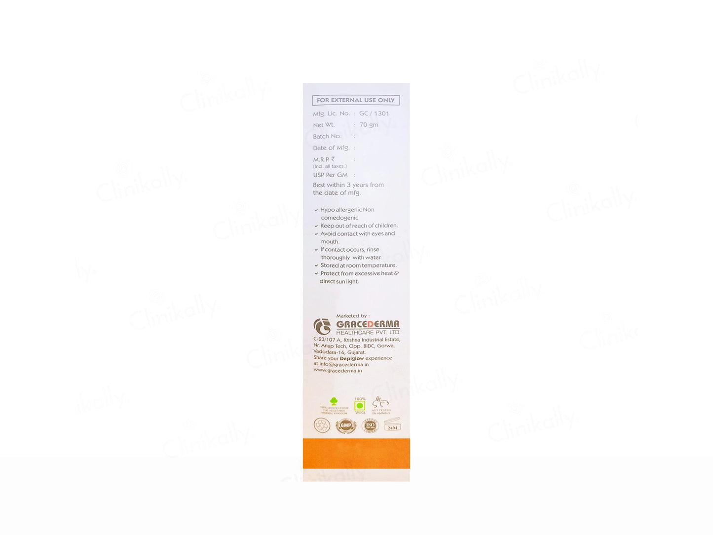 Depiglow Skin Whitening and  Brightening Face Wash