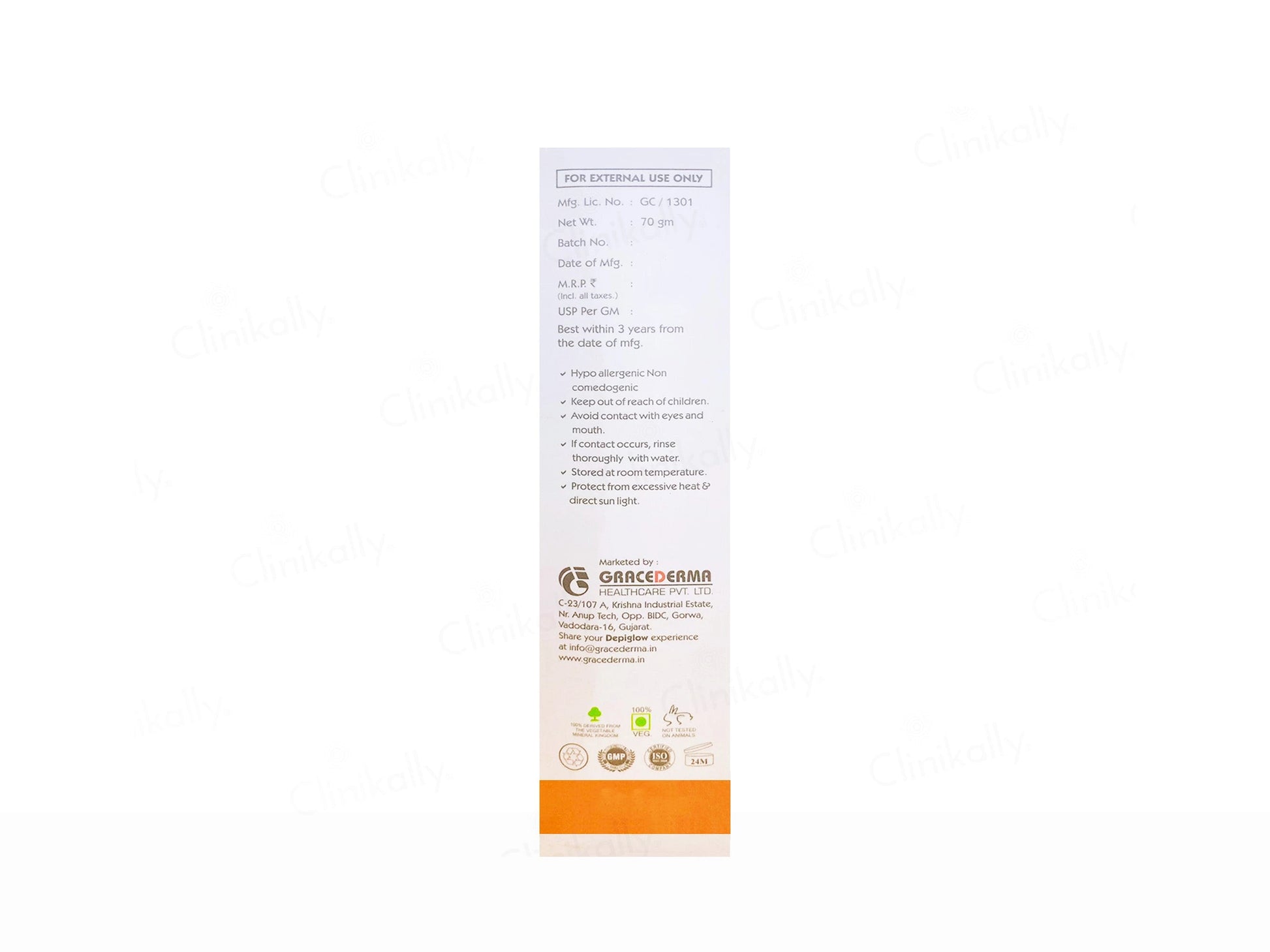 Depiglow Skin Whitening and  Brightening Face Wash