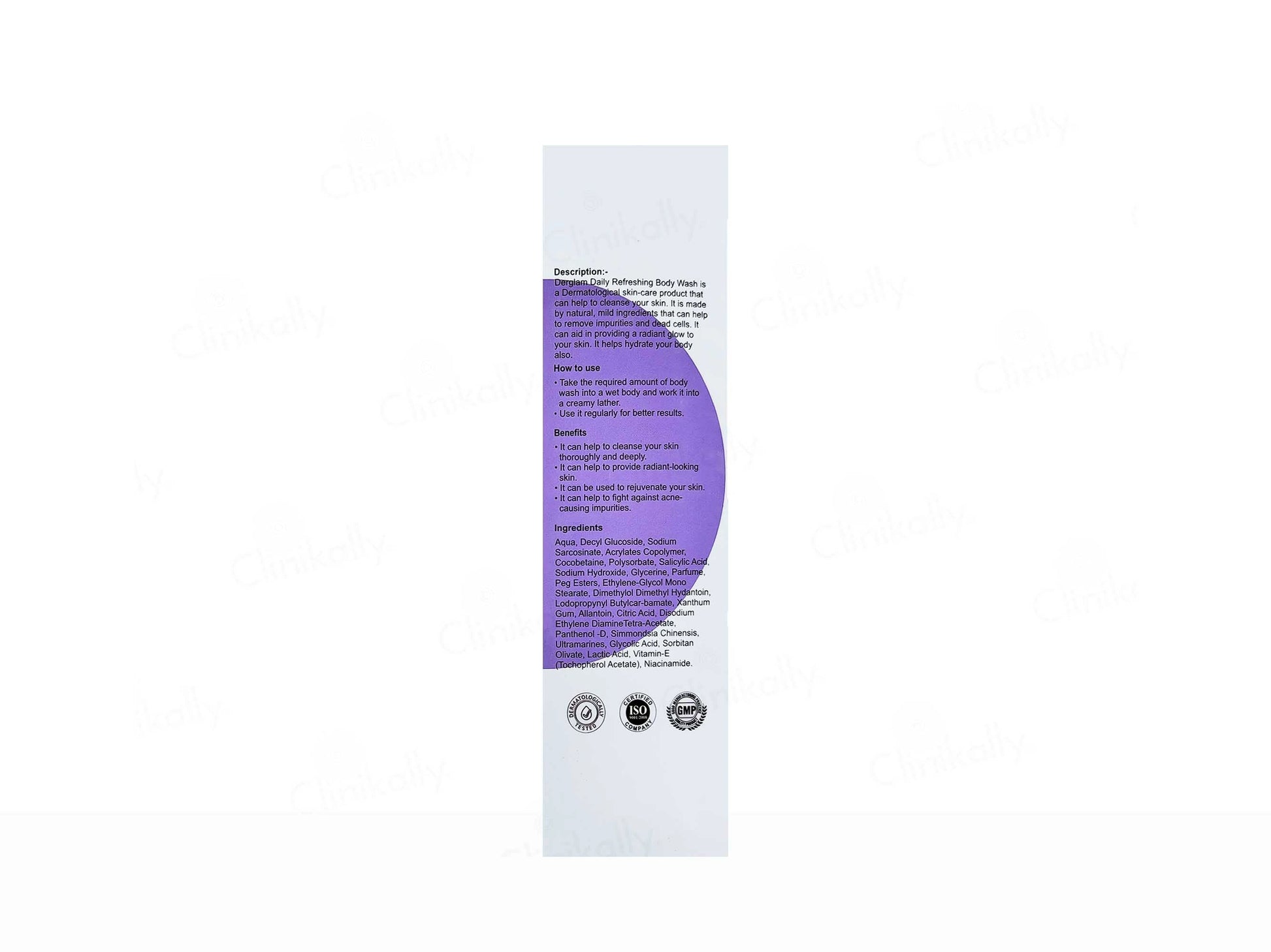 Derglam Daily Refreshing Body Wash