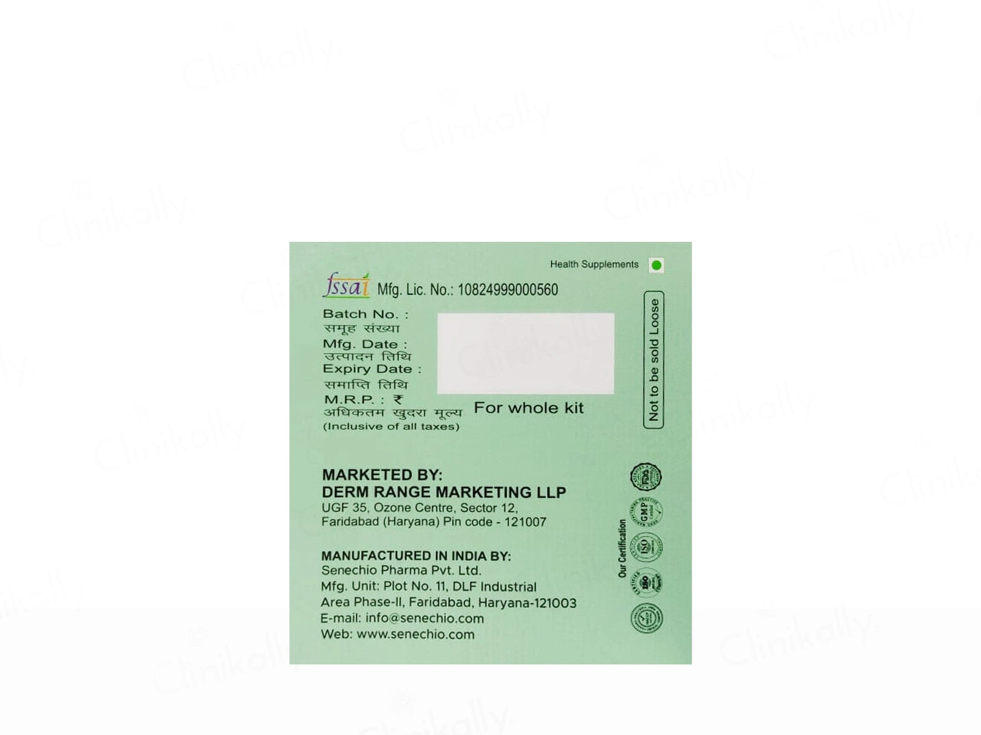 Derm Range Follynce Unisex Hair Cyclical Therapy Kit
