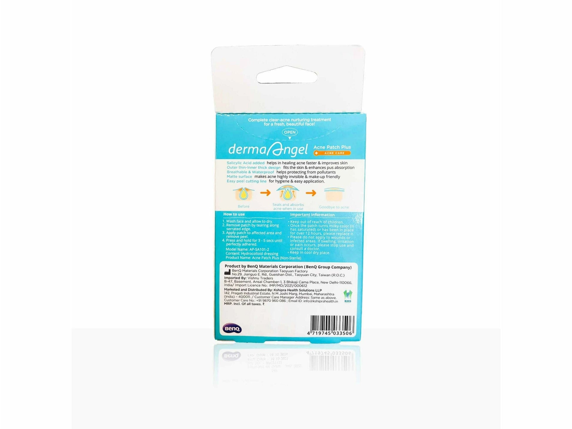 Derma Angel Acne Patch Plus Night Usage
