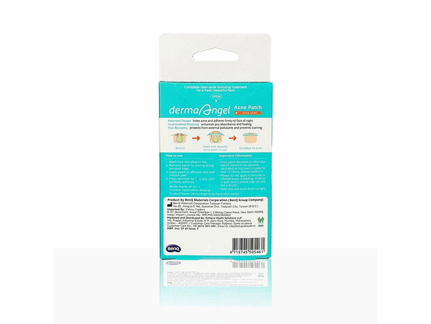Derma Angel Acne Patch Night Usage