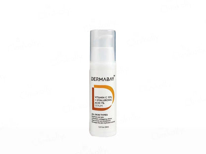 Dermabay 15 Percent Vitamin C  1 Percent Hyaluronic Acid Face Serum