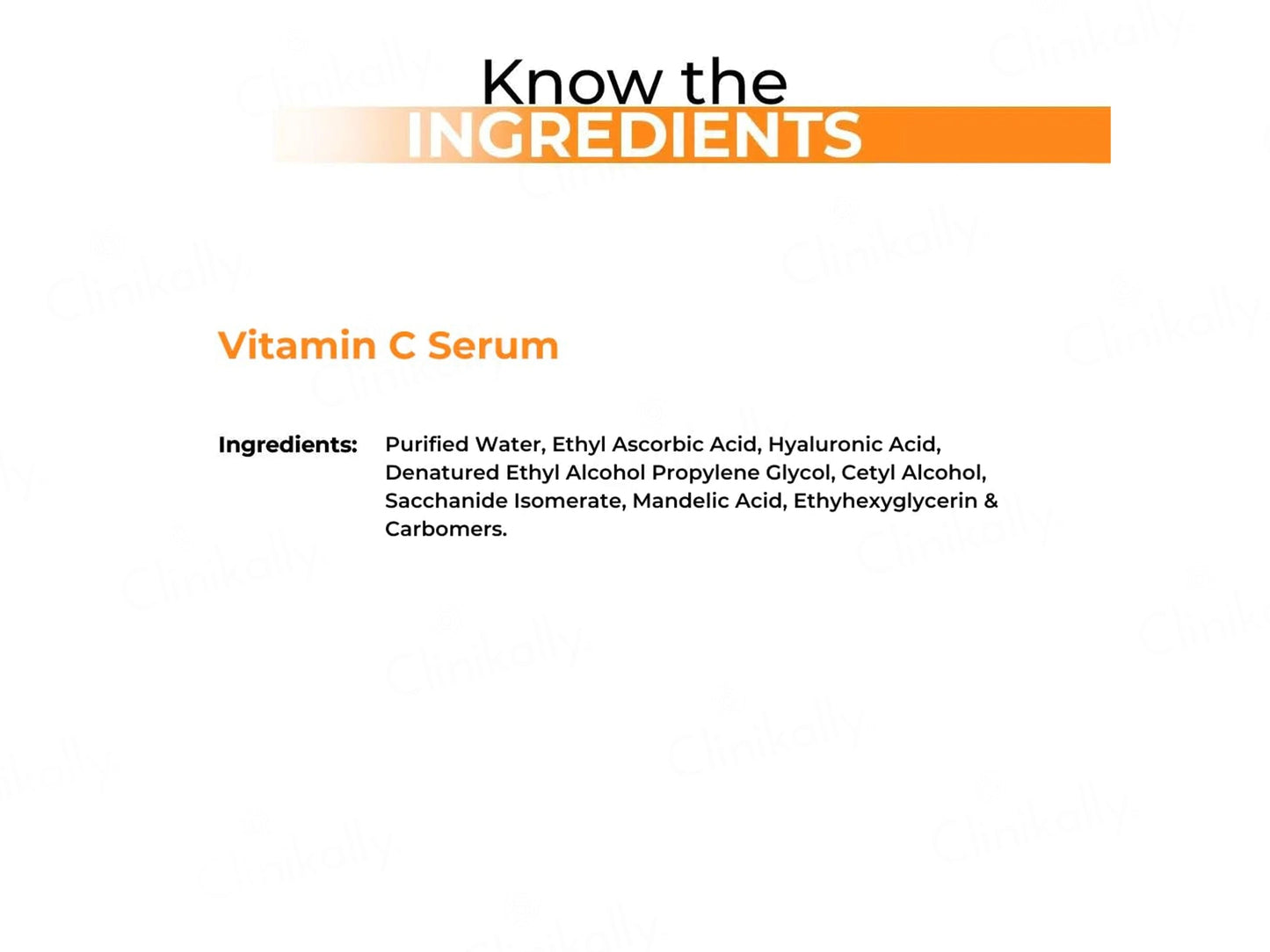 Dermabay 15 Percent Vitamin C  1 Percent Hyaluronic Acid Face Serum