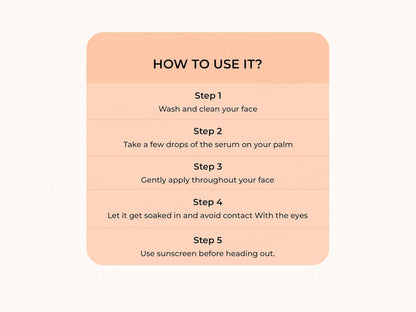 Dermabay 15 Percent Vitamin C  1 Percent Hyaluronic Acid Face Serum