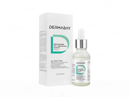 Dermabay 5 Percent Niacinamide  1 Percent Hyaluronic Acid Face Serum