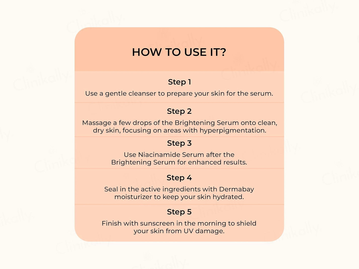 Dermabay Brightening Face Serum