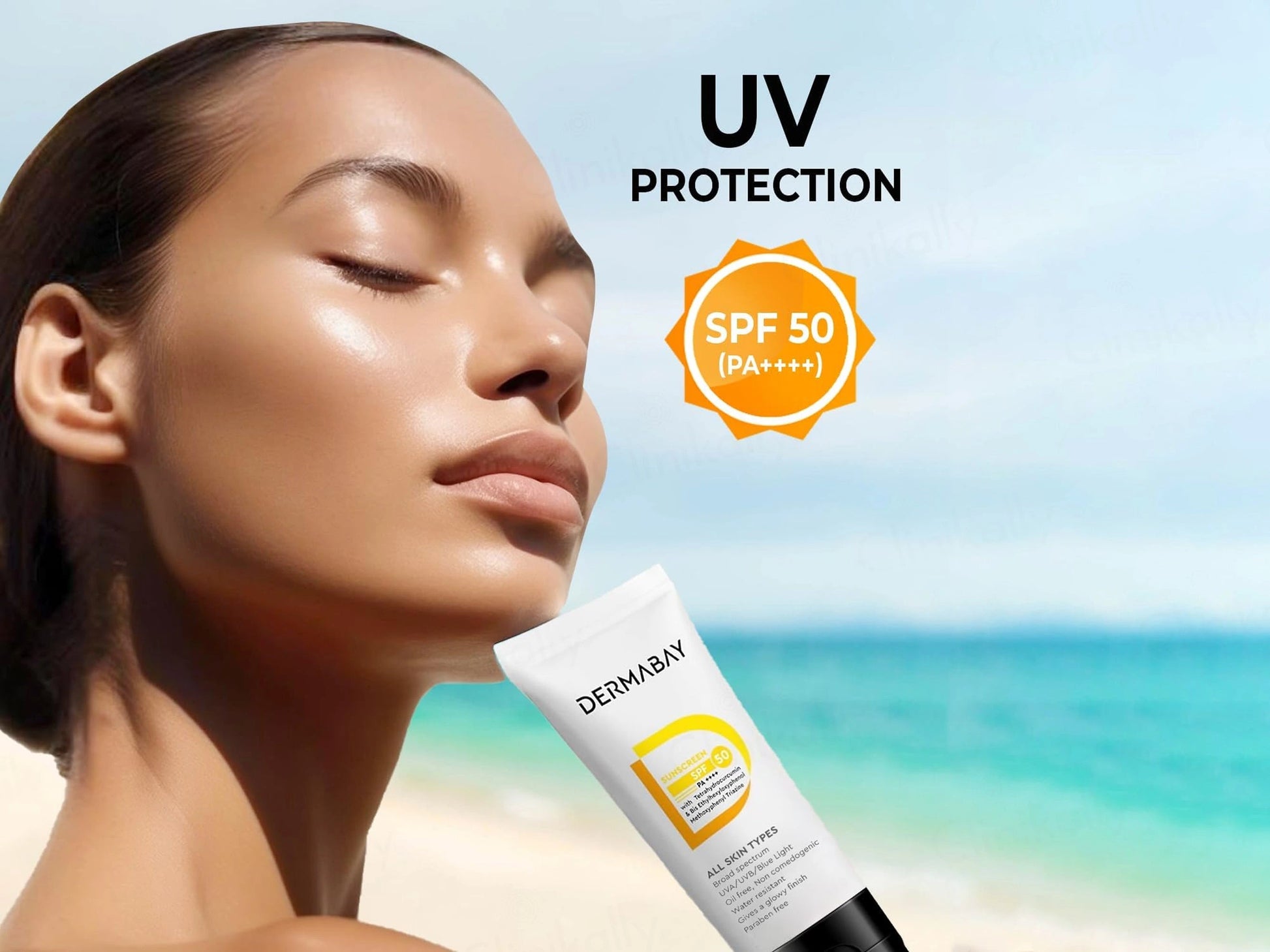 Dermabay Broad Spectrum Sunscreen SPF 50 PA