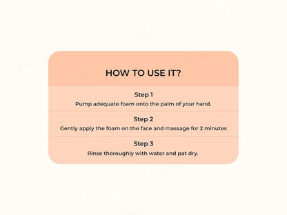 Dermabay Foaming Face Wash