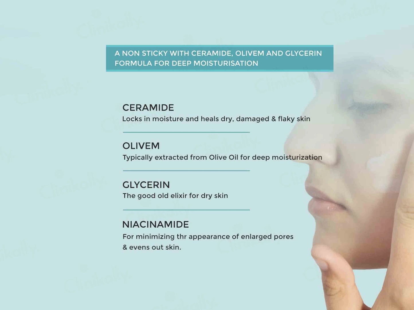 Dermabay Niacinamide and  Ceramides Hydrating Moisturizer