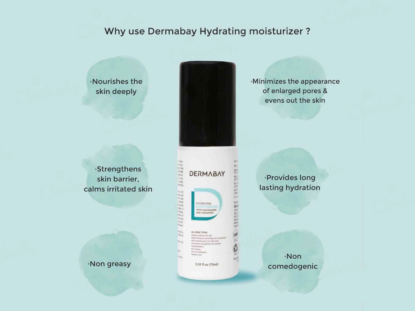 Dermabay Niacinamide and  Ceramides Hydrating Moisturizer