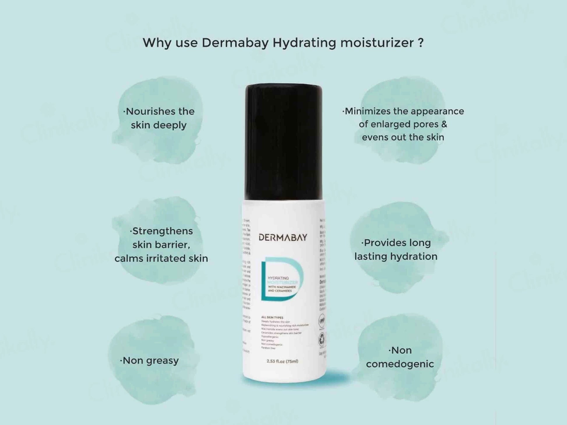 Dermabay Niacinamide and  Ceramides Hydrating Moisturizer