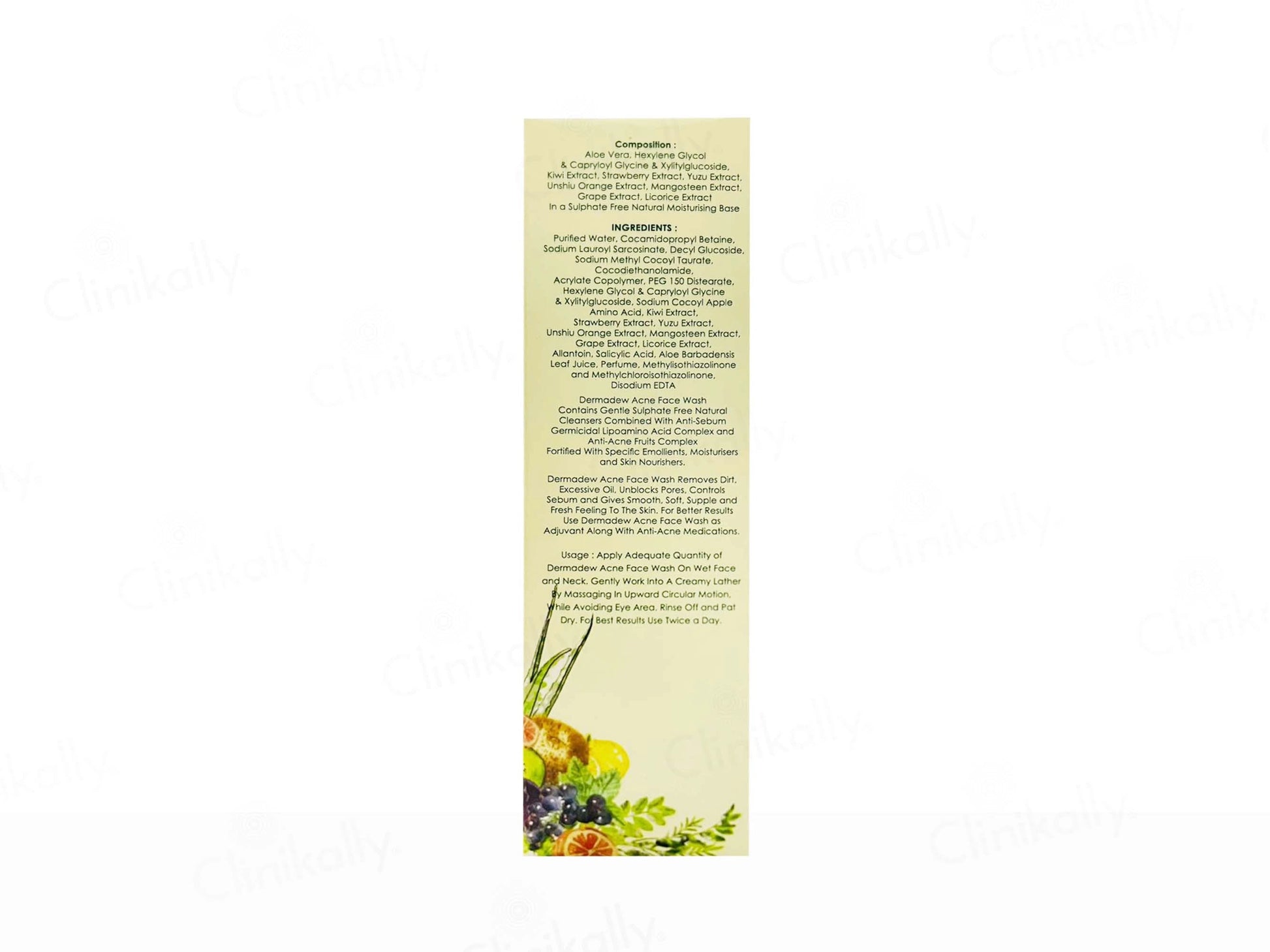 Dermadew Acne Face Wash