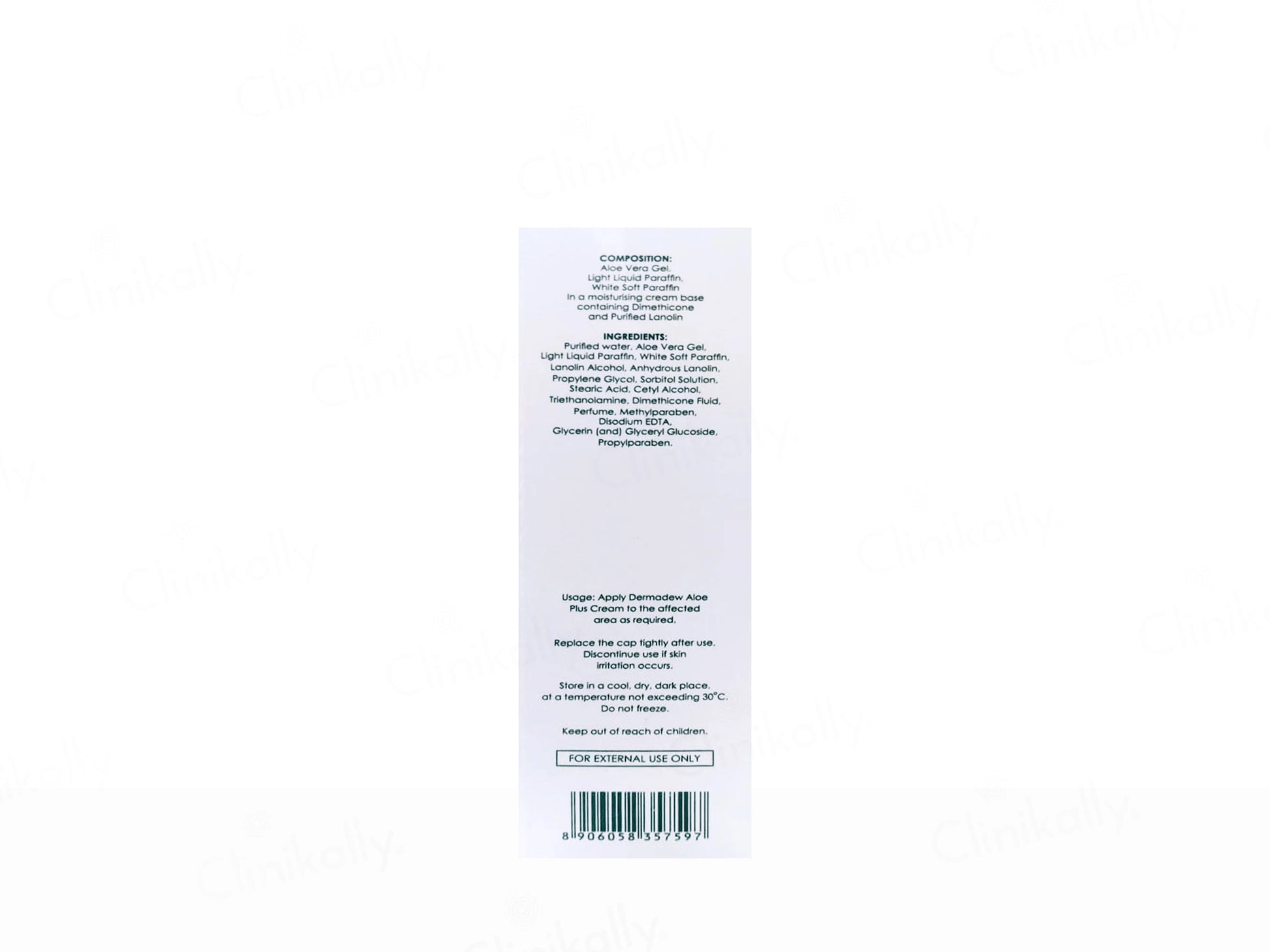 Dermadew Aloe Plus Moisturiser Cream