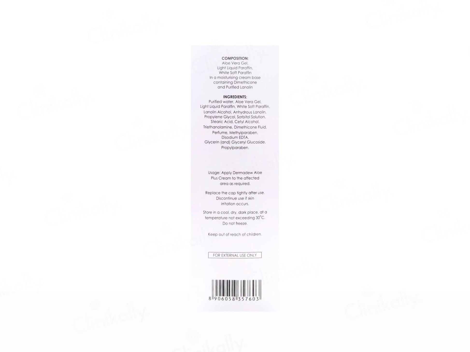 Dermadew Aloe Plus Moisturiser Cream