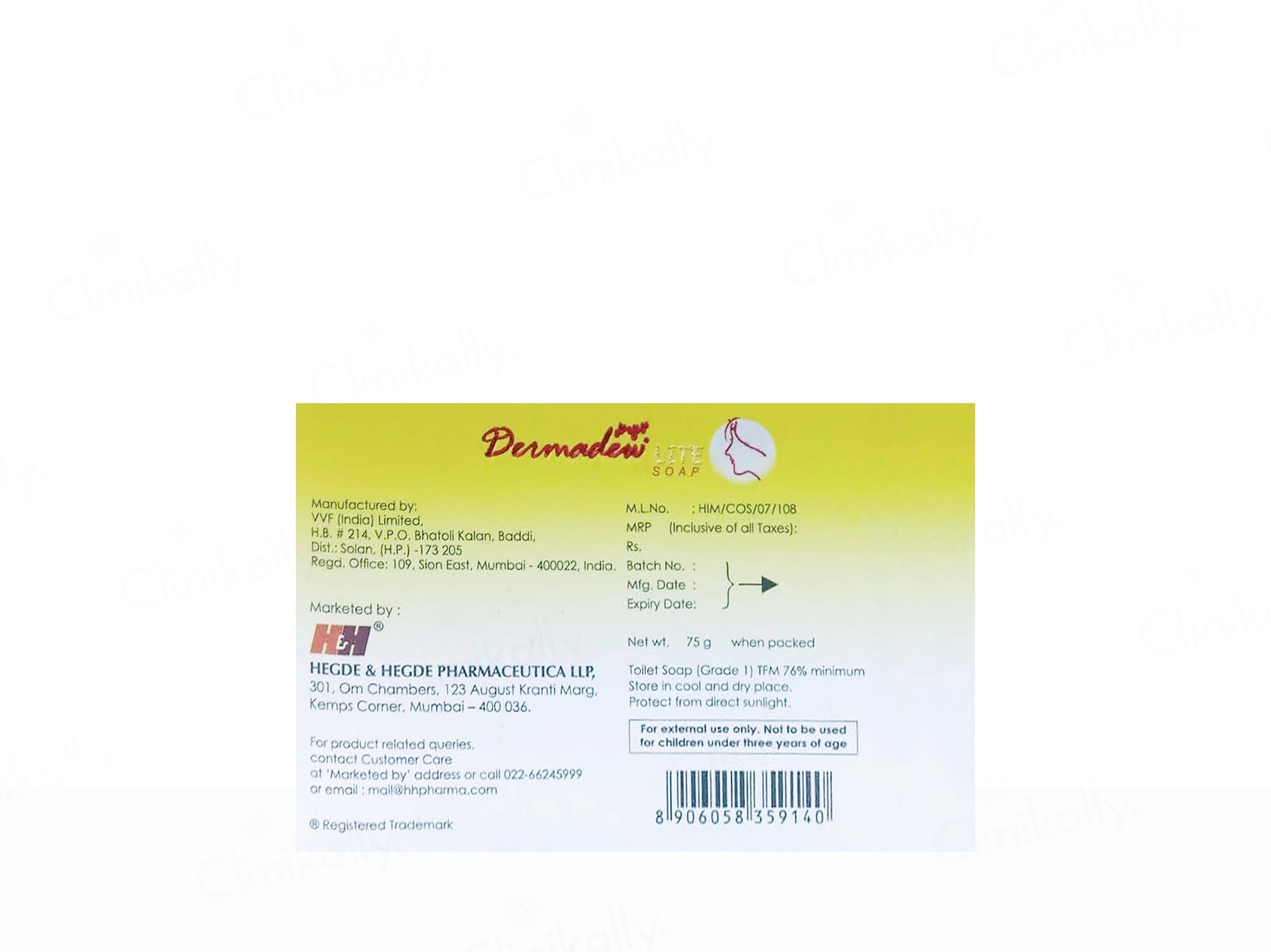 Dermadew Lite Soap