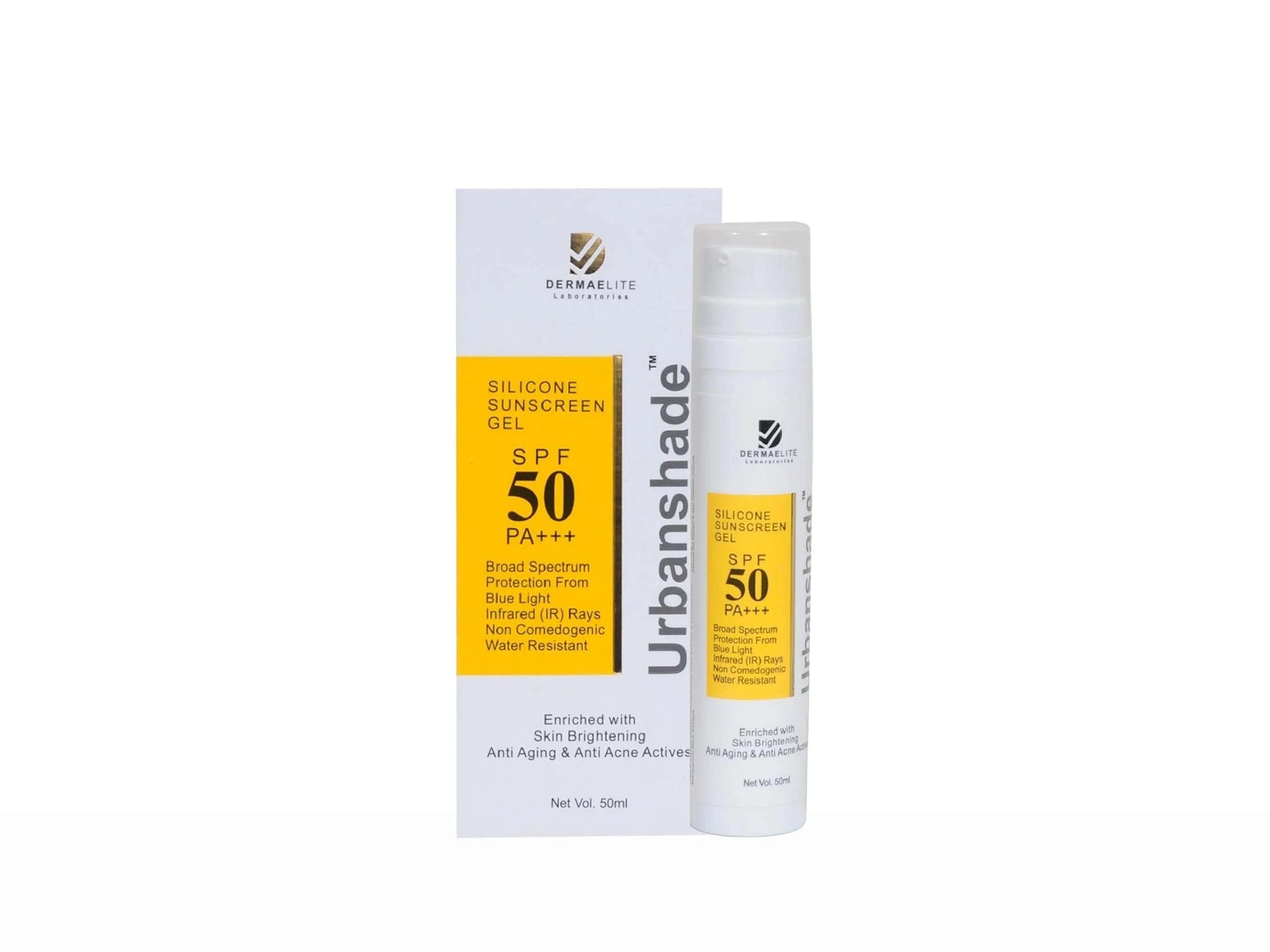 Dermaelite Urbanshade Silicone Sunscreen Gel SPF 50 PA