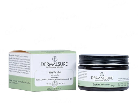 Dermalsure Aloe Vera and  Green Tea Gel