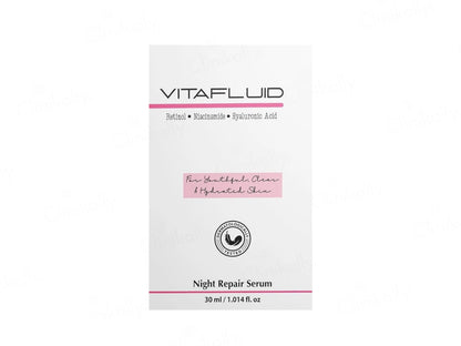 Dermalsure Vitafluid Night Repair Face Serum