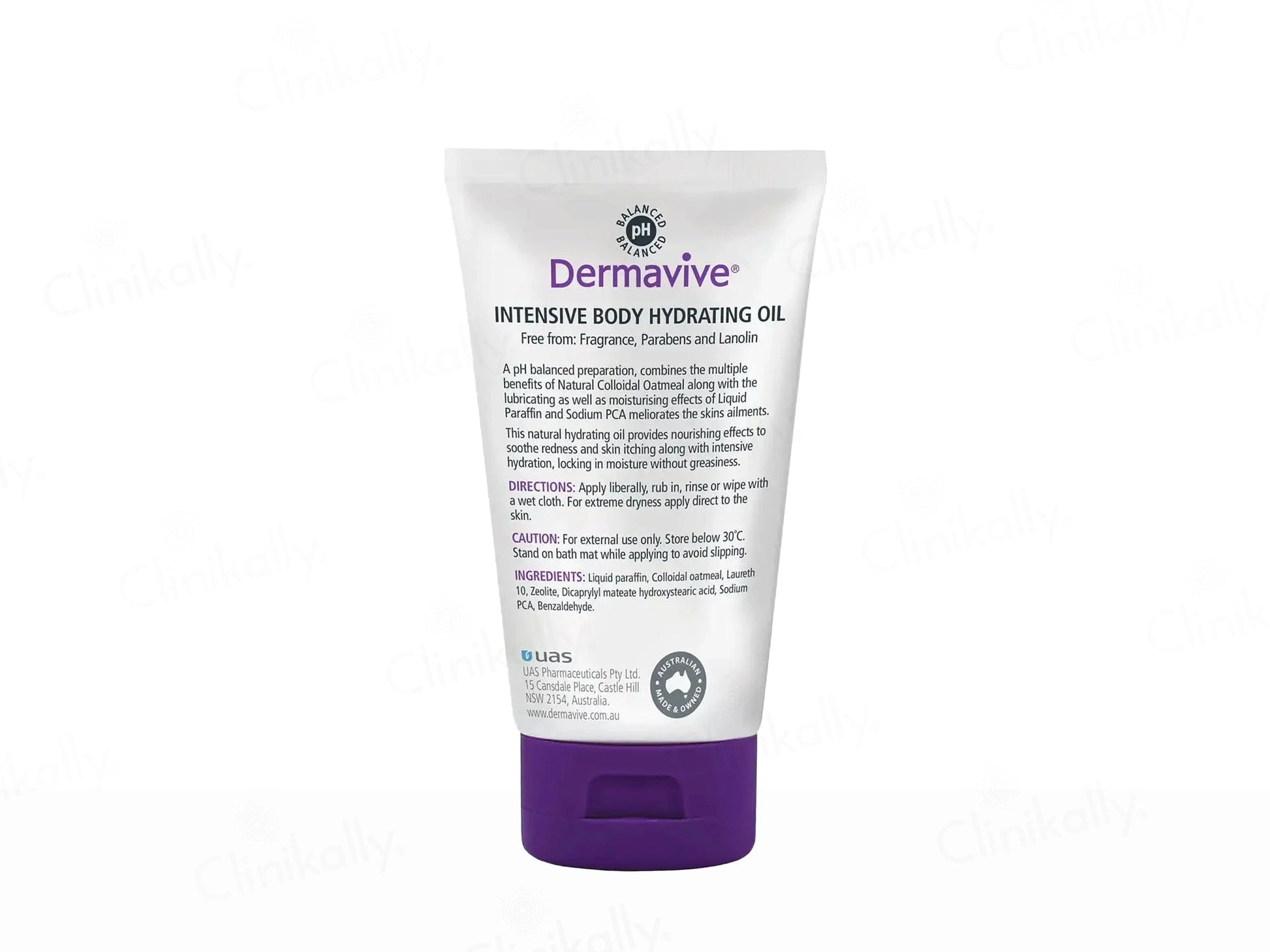 Dermavive Intensive Body Hydrating Oil