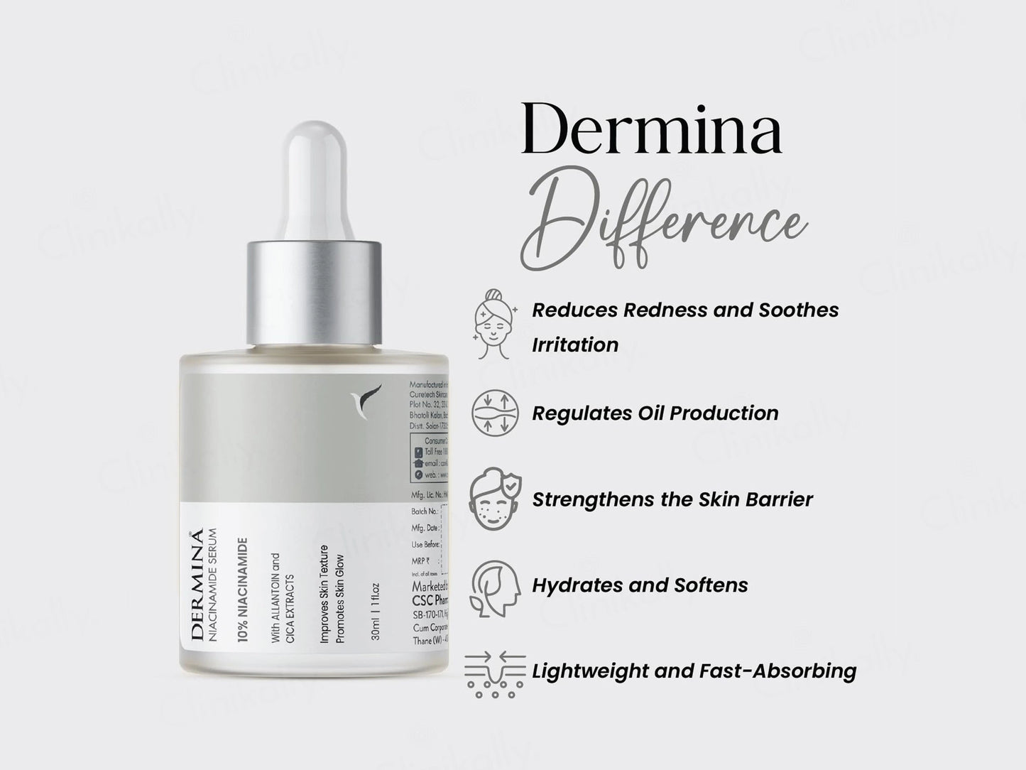 Dermina 10 Percent Niacinamide Face Serum